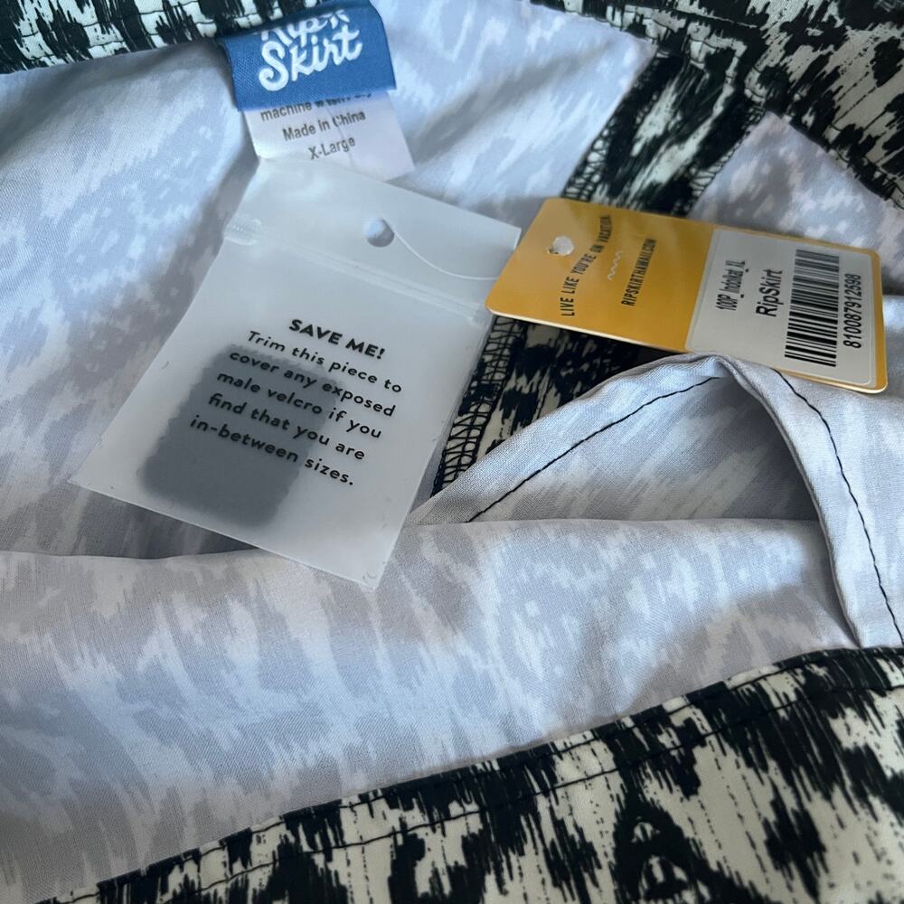 RipSkirt Hawaii Indokat Print Wrap Mini Skirt Size XL - Picture 7 of 11